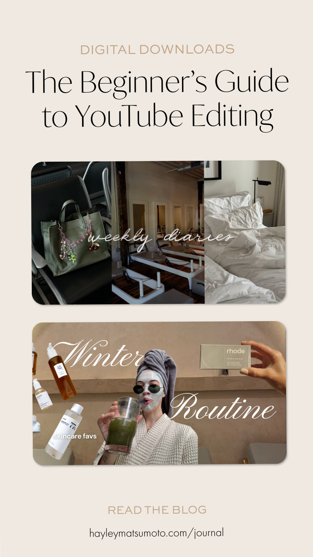 🌿 ✨ romanticize your routine: New Year, New Channel: Digital Downloads for Beginners