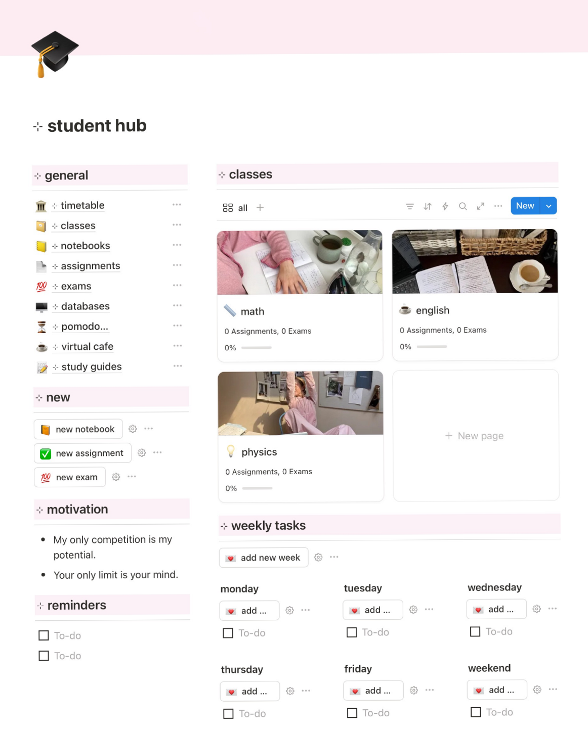 📌 📅 romanticize your routine: Student Planner Template 2025 — Digital & Printable for Semester Success