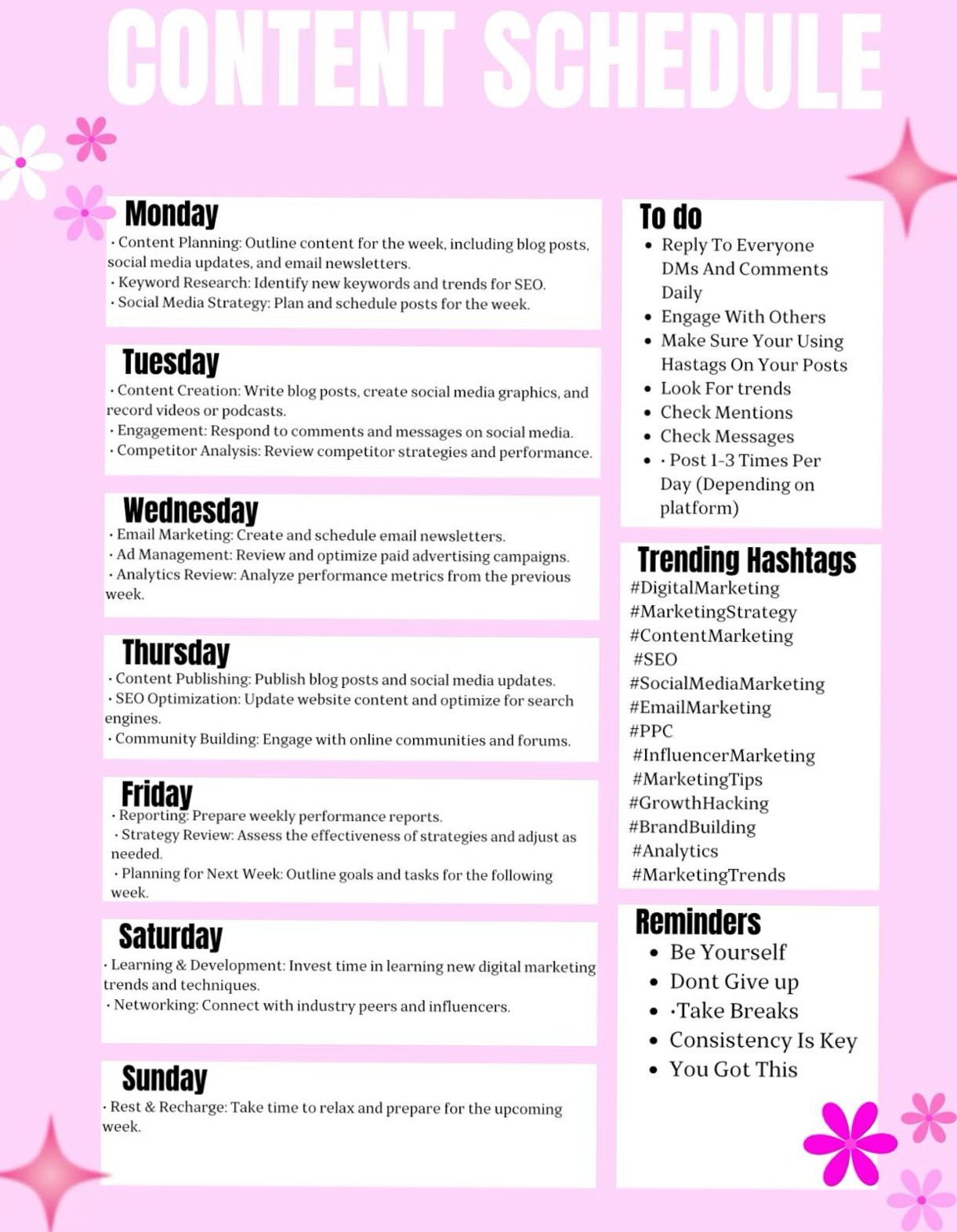 📊 📅 secret to staying productive: Social Media Planner for Digital Design & Creative Assets