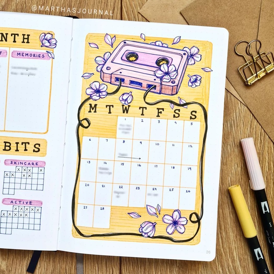 📌 📁 secret to staying productive: Digital Design Inspiration for Planners & Creative Assets | marthasjournal