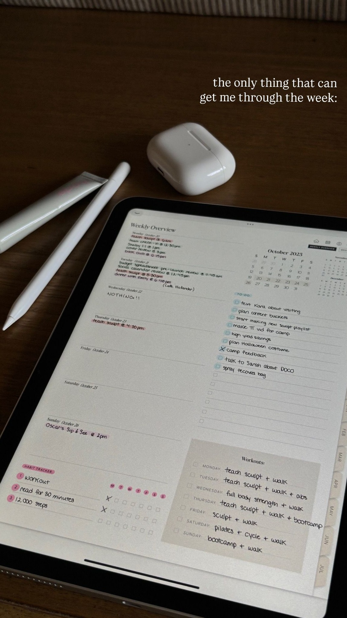 🕯️ ✨ secret to staying productive: My Weekly Lifesaver: iPad Daily Planner Magic