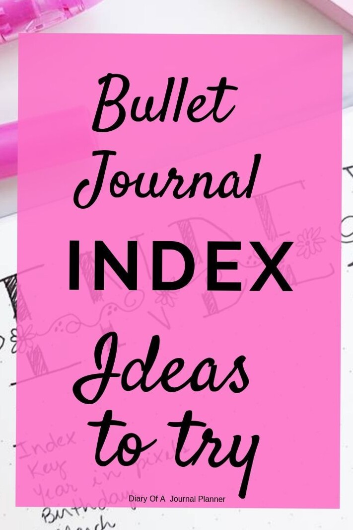 🌿 ✨ secret to staying productive: Bullet Journal Index: 5 Reasons to Use One