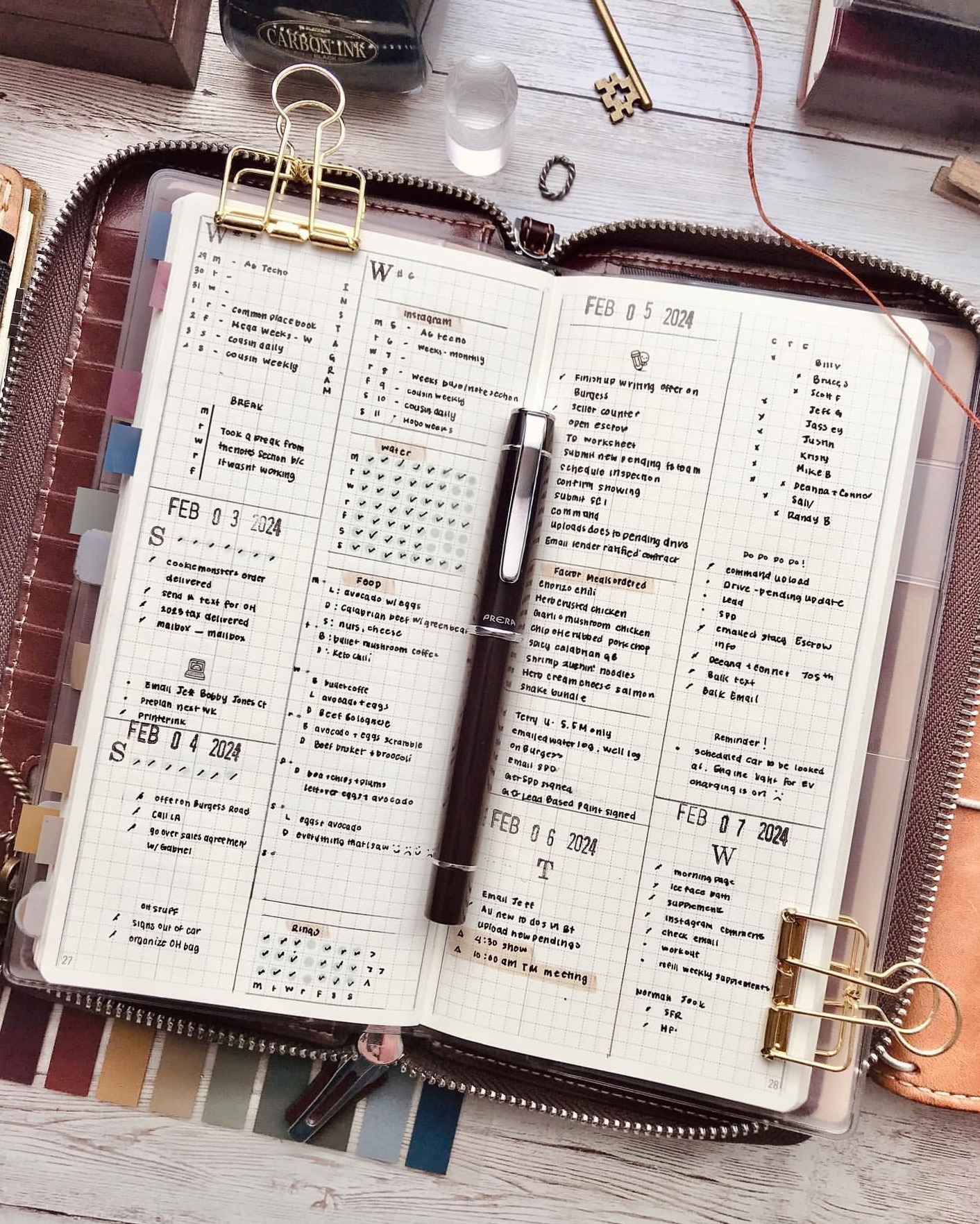 📝 🖇️ secret to staying productive: Planner Peace with Hobonichi Weeks