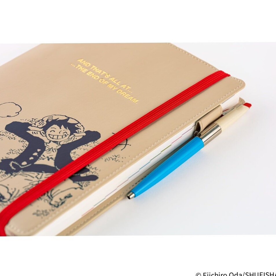 🌿 🕯️ stay inspired all year long: Hobonichi A5 Planner Cover — ONE PIECE Dream Finale (Sand Beige)