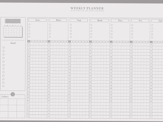 ✨ 🎀 手帳每日每周計畫與學習安排 | stay inspired all year long