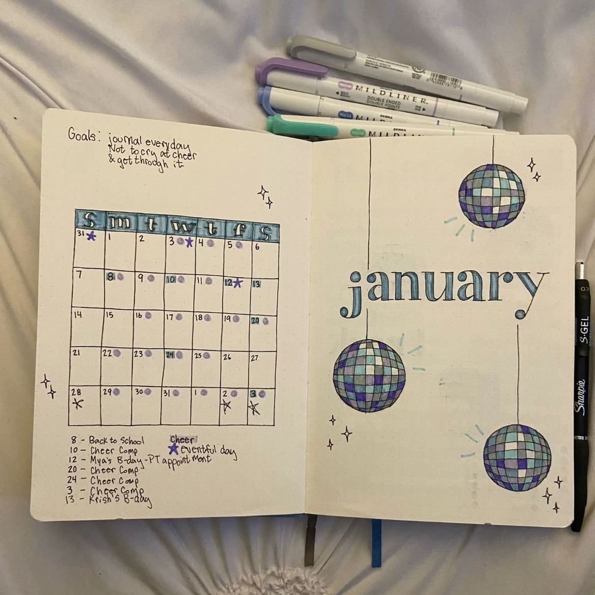 🖌️ 🌈 stay inspired all year long: Digital Design Planner Assets for the 1st Month