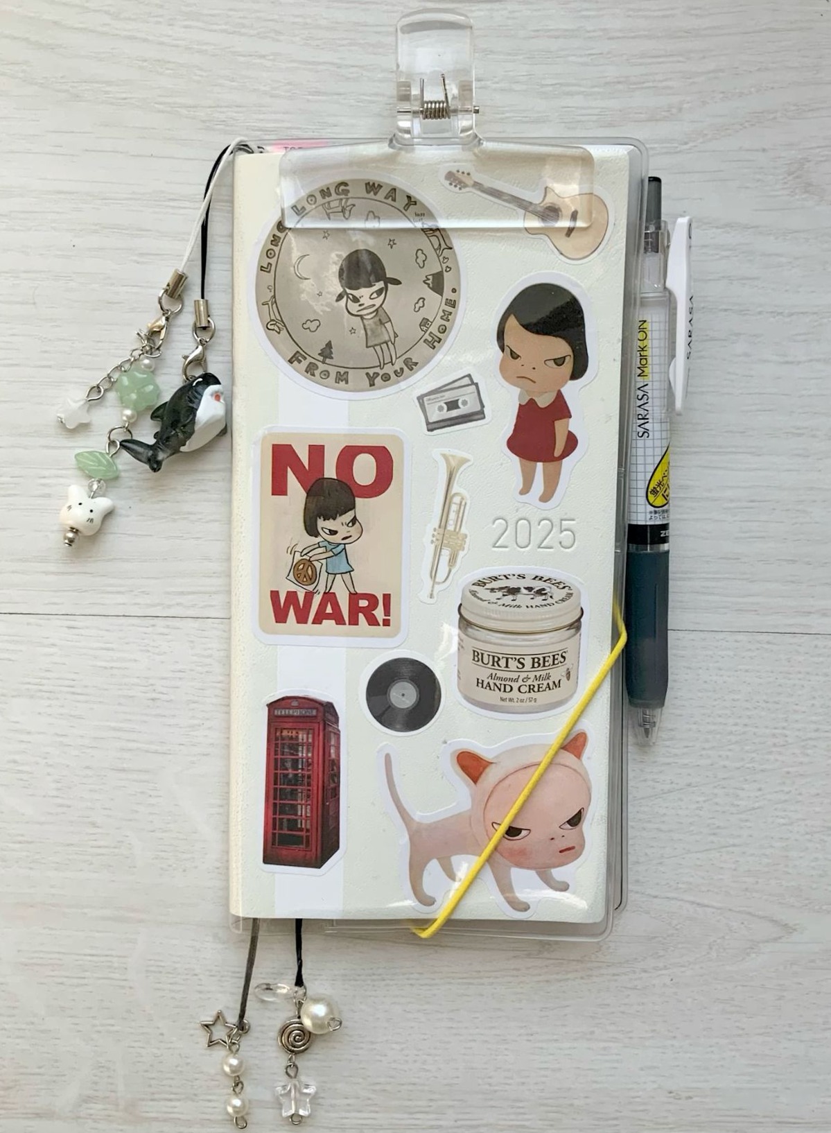 🤍 🌿 stay inspired all year long: Hobonichi Weeks 2025 Cover Design 🍒✨