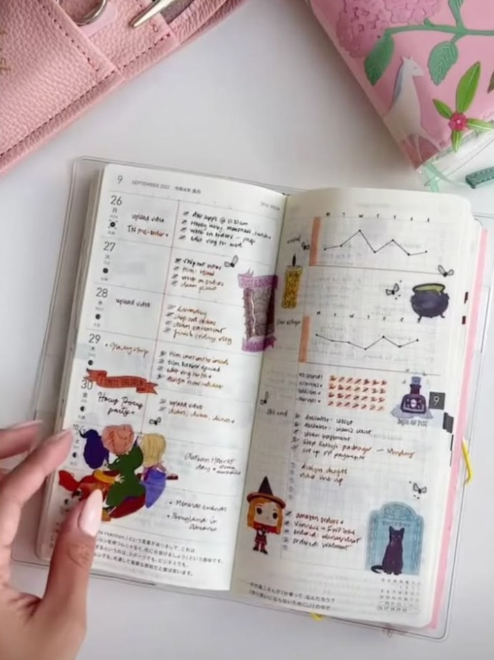 📍 🌈 stay inspired all year long: Hobonichi Weekly Layout Inspiration