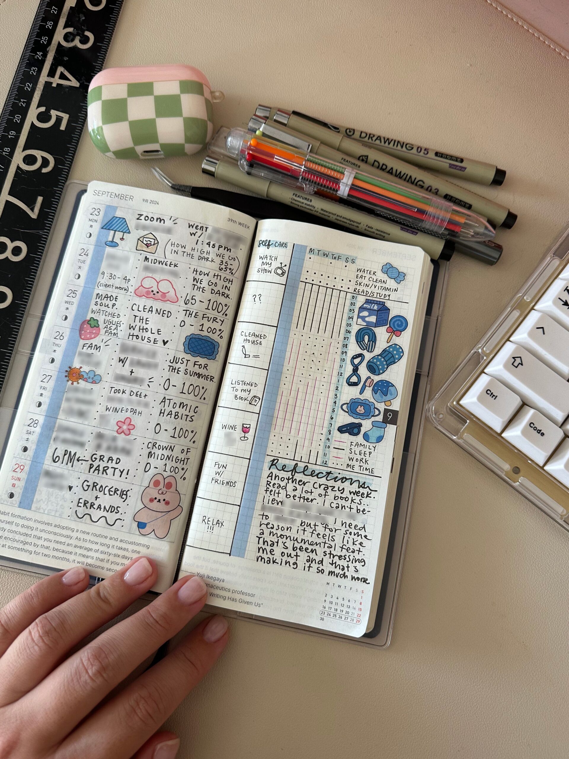 🎨 🎨 stay inspired all year long: Hobonichi Weeks Layout: Digital Planner Design Inspiration