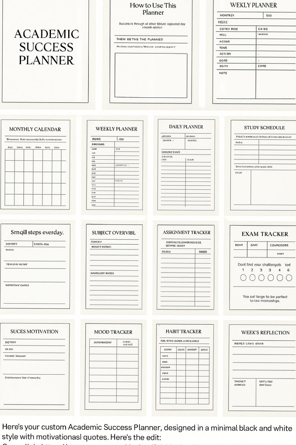 🪄 🎨 Study Planner 981 — Digital Design for Creative Productivity | romanticize your routine