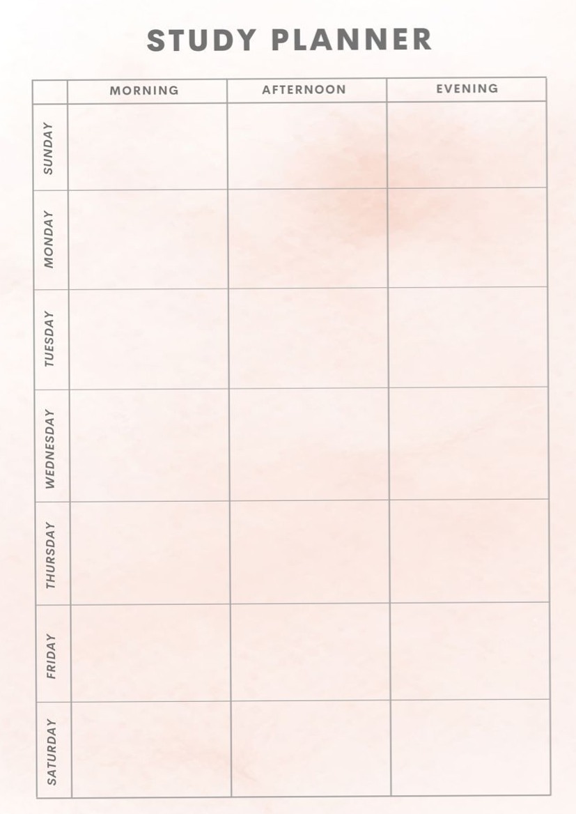 Study Planner for Digital Design & Creative Productivity — 📍 💎 dream life manifestation