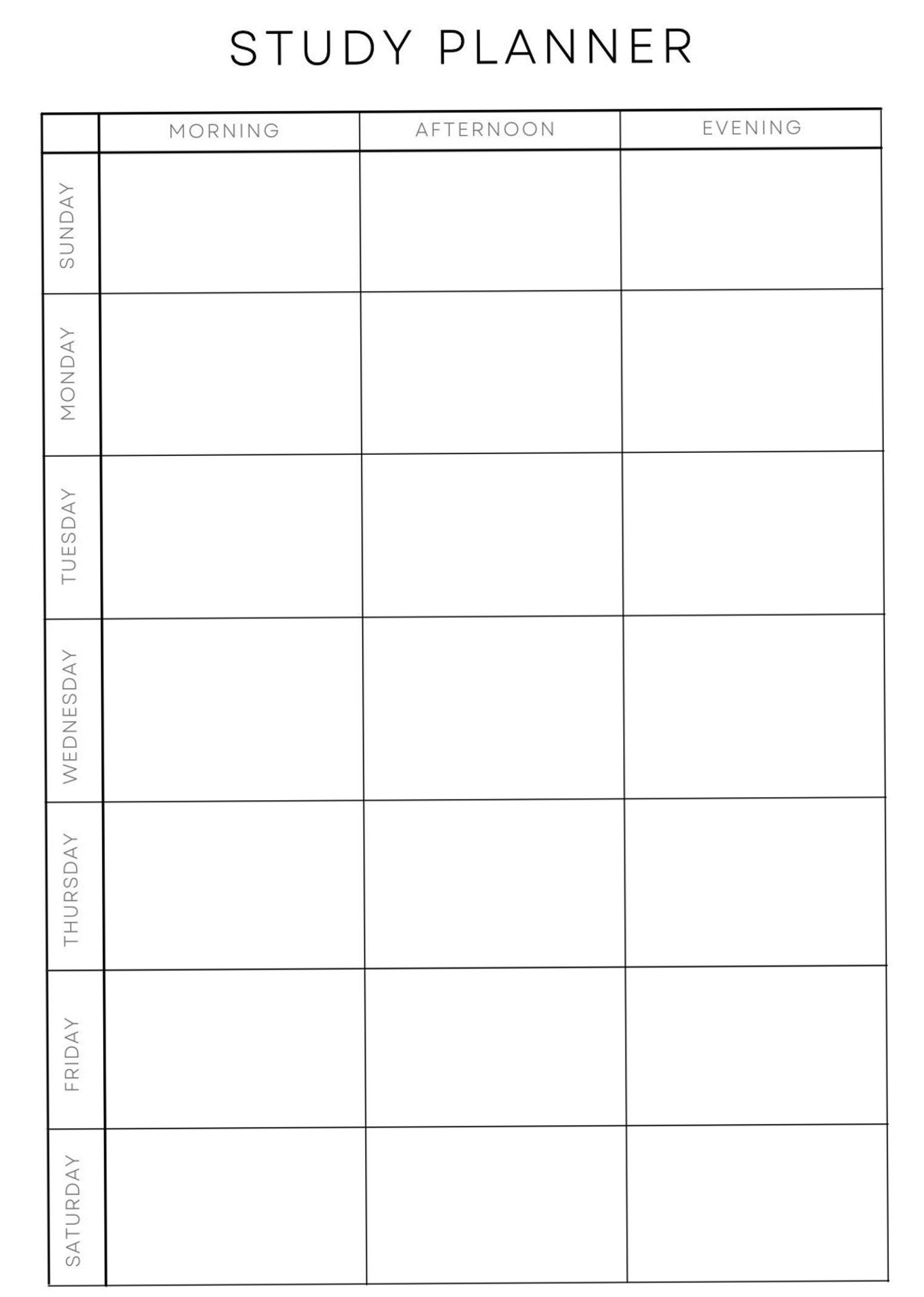 👰 🍰 Study Planner Printable & Grade Tracker for Students | seamless organization hack