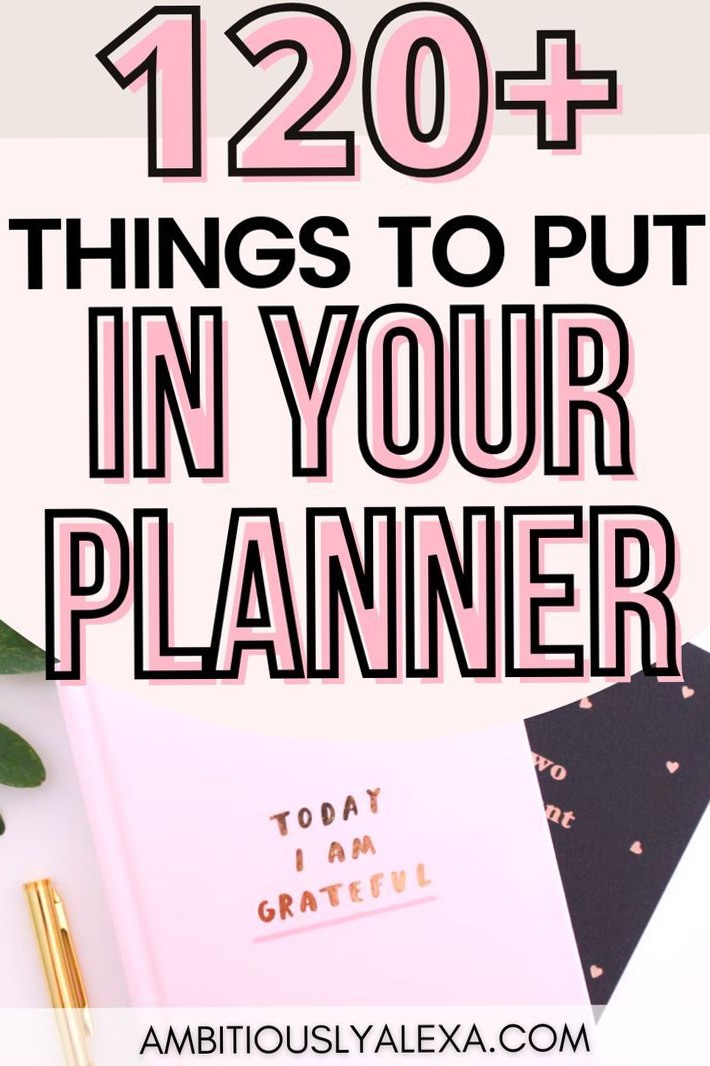 The Secret to Staying Productive and Inspired This Year in Your Planner 📂 👒 ⛪