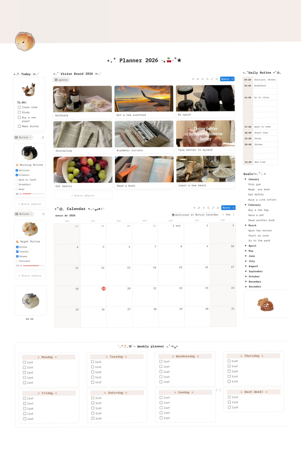 🕊️ 🎁 

The Secret To Staying Productive And Inspired This Year With 2026 Aesthetic Planner 📂