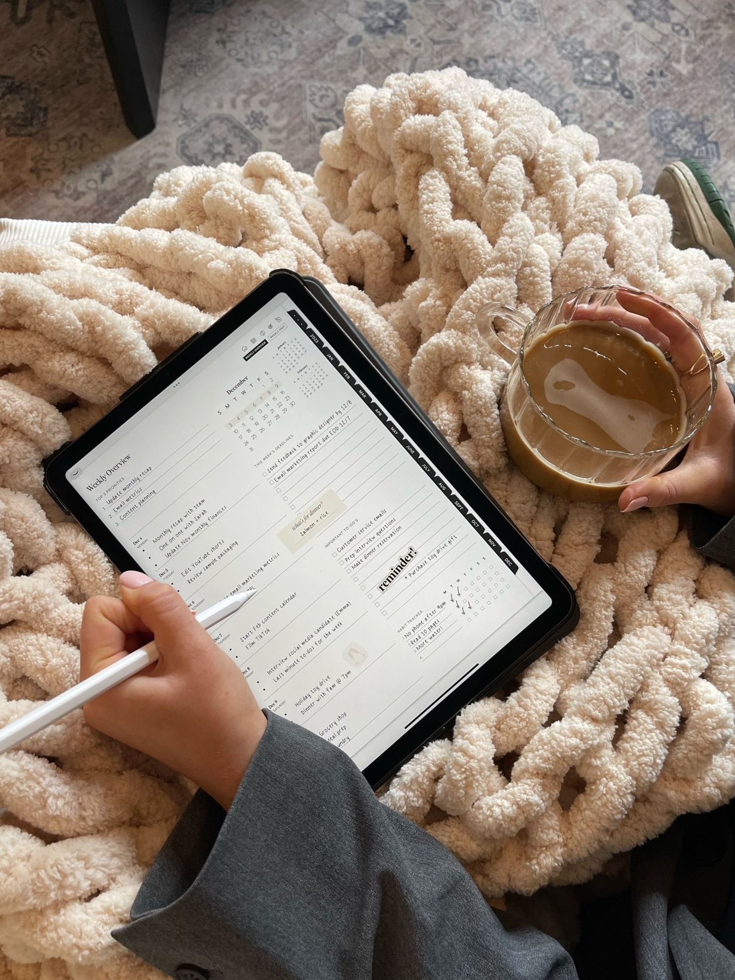 🌸 💍 The Ultimate iPad Planner | GoodNotes Compatible Digital Planner Templates | stay inspired all year long