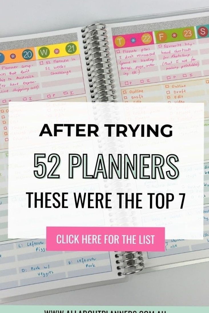Top 7 Weekly Planners After Testing 52 — 💍 👰 secret to staying productive