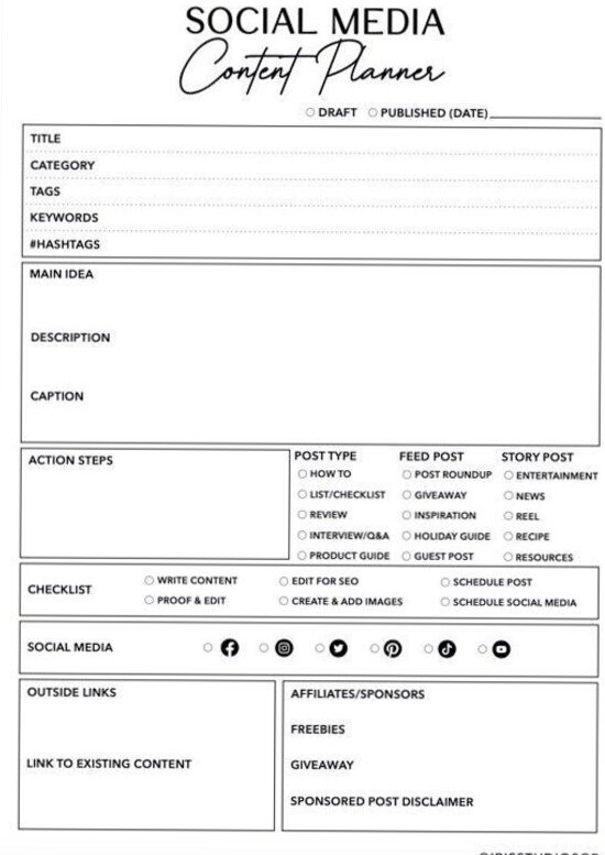 Ultimate Social Media Content Planner for Digital Success — 🕯️ 🕯️ secret to staying productive