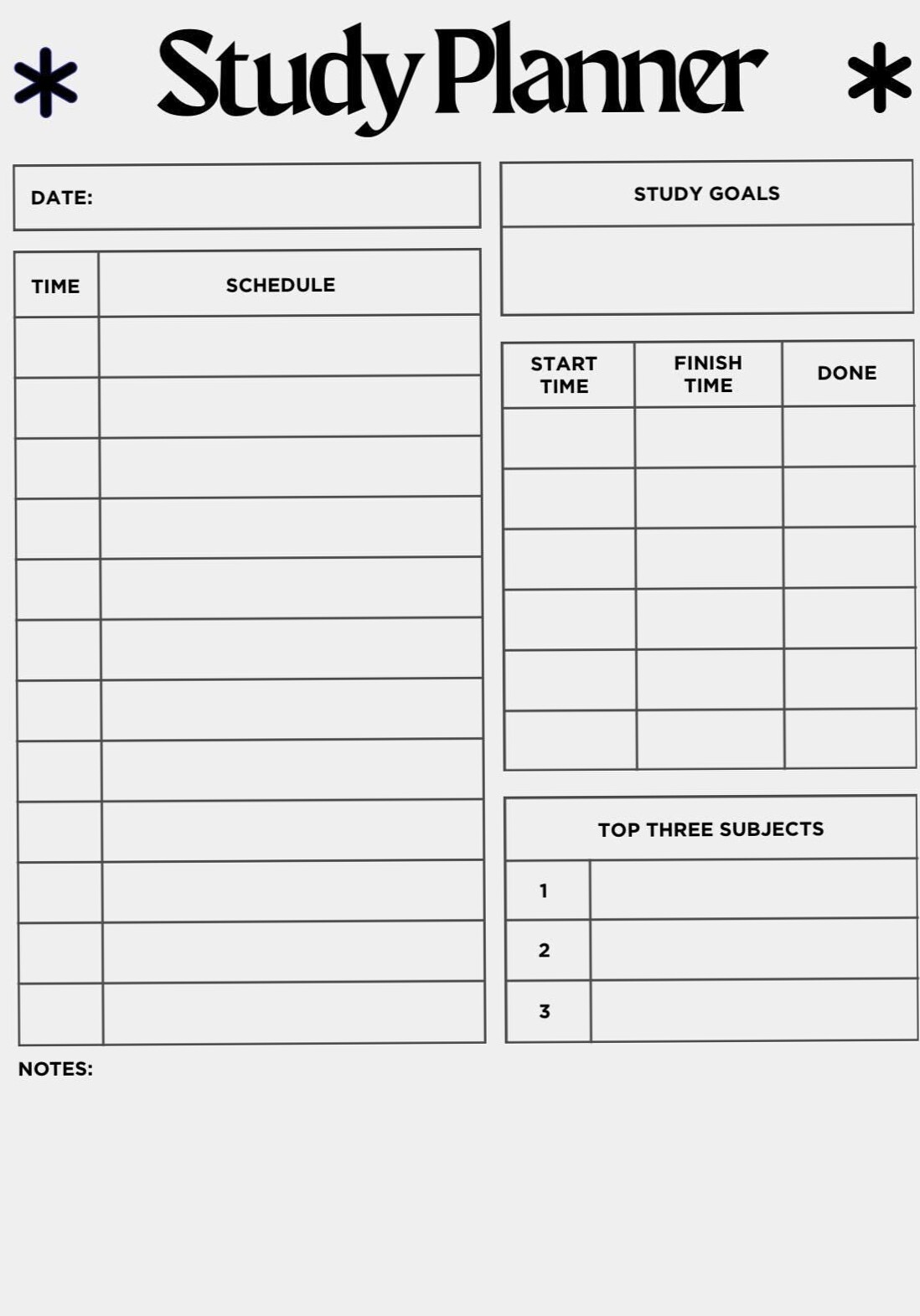 Ultimate Student Study Planner — Stay Organized & Ace Exams! — 💌 🥂 romanticize your routine