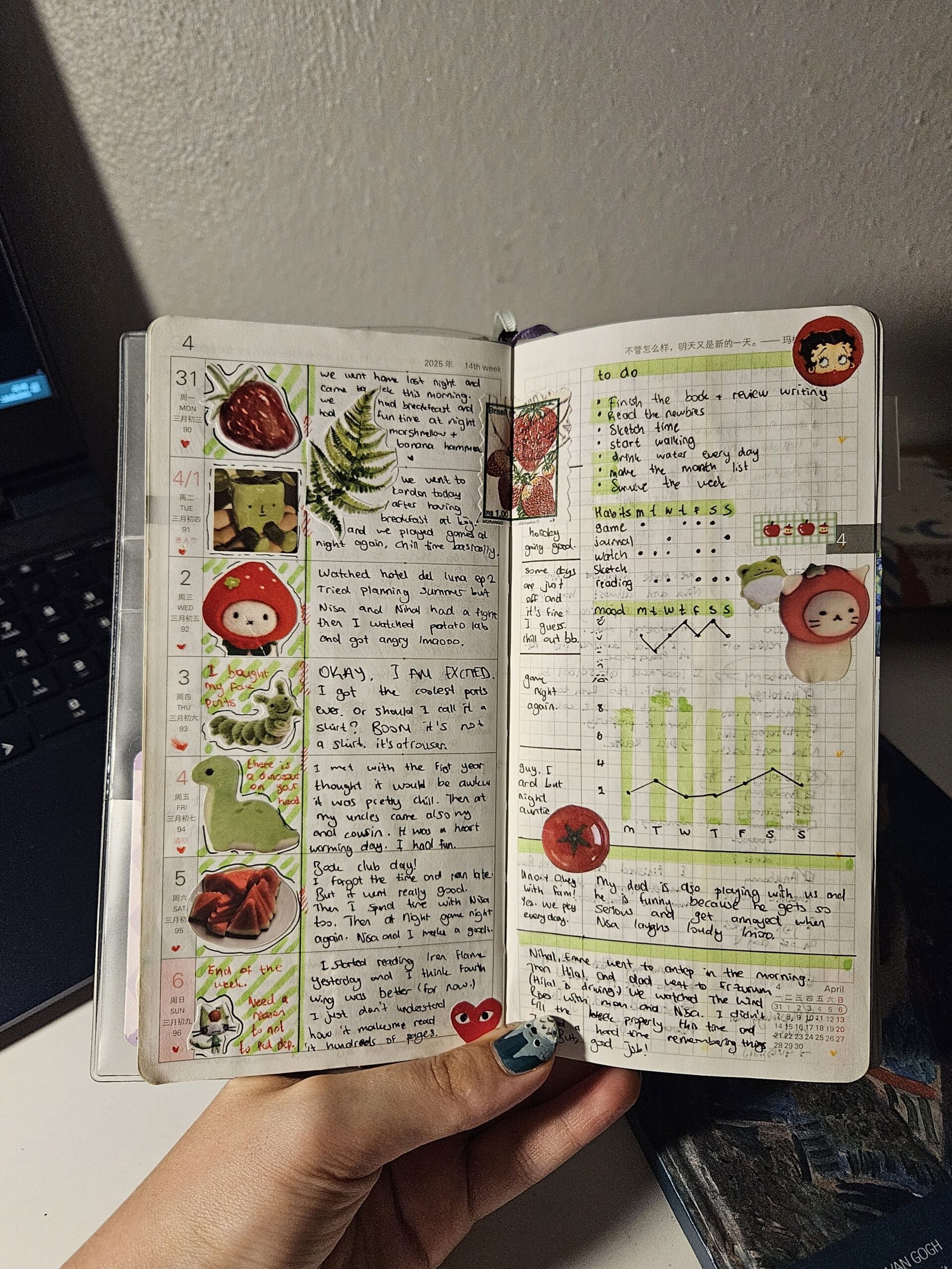 Weekly Layout for Digital Design & Creative Planners — 🪄 🪄 dream life manifestation