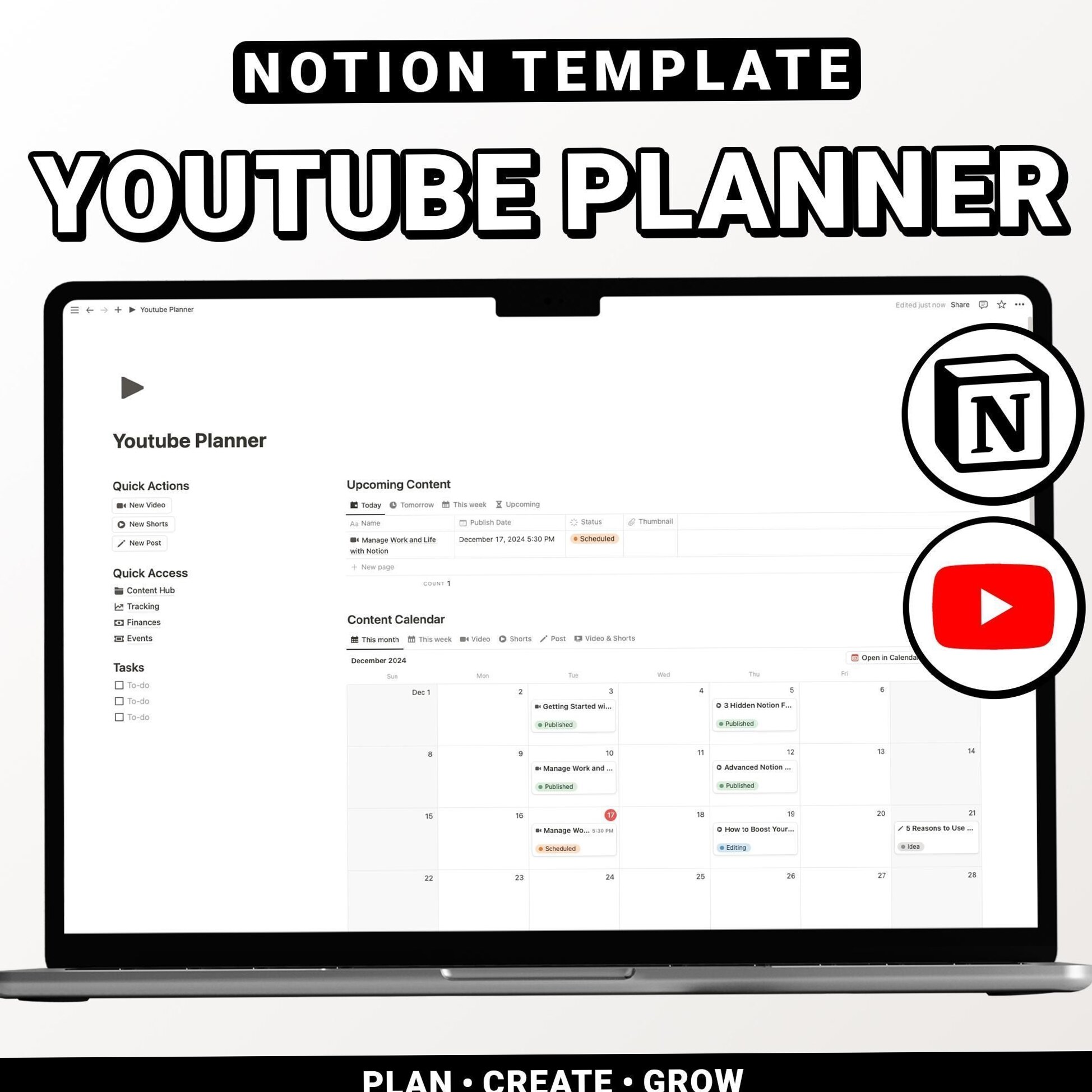 🍹 📸 

YouTube Planner Notion Template The Only Tool You Need for Your Life Admin in 2026