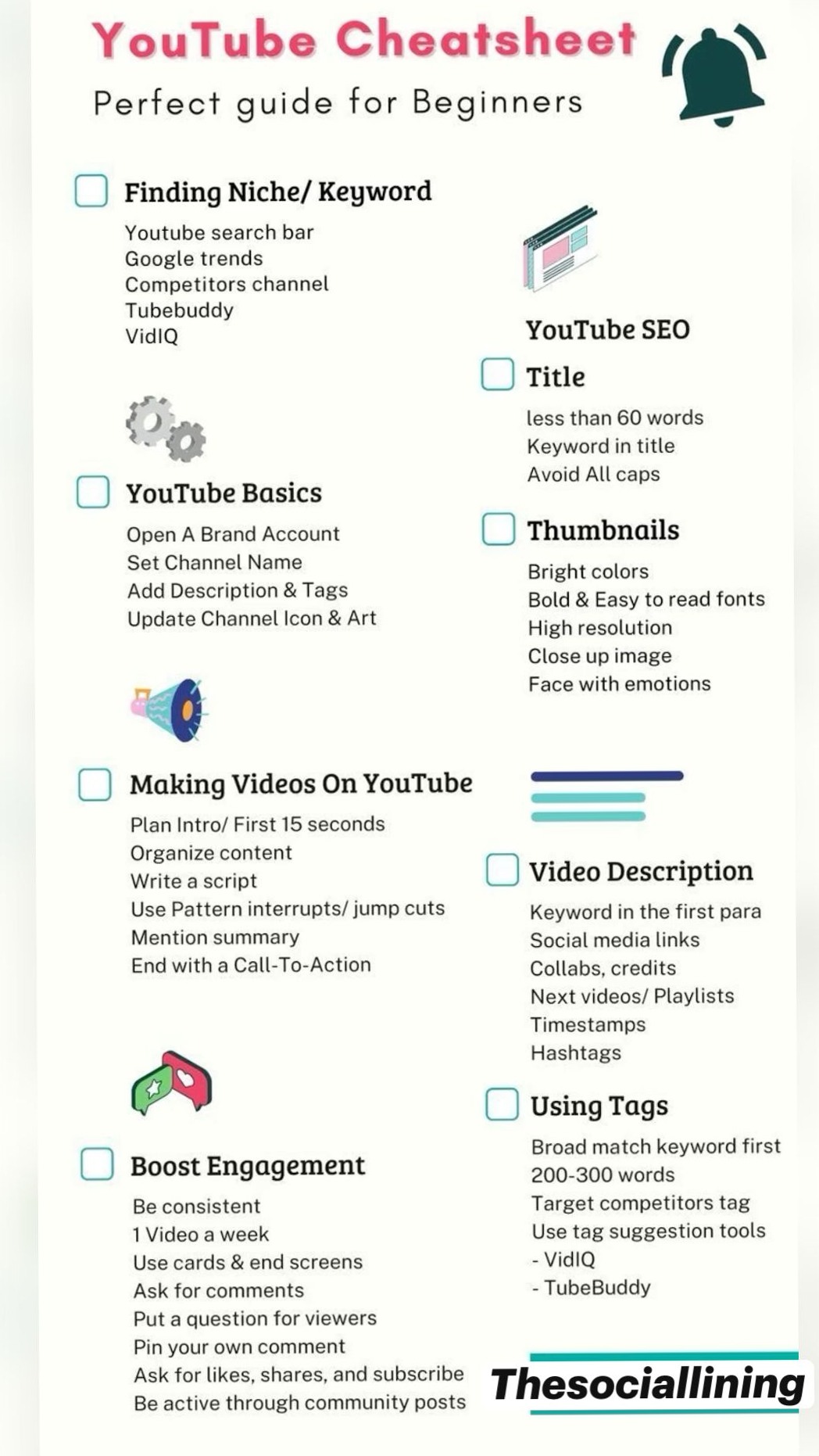 YouTube Tips for Social Media Growth — 🌈 🌈 dream life manifestation